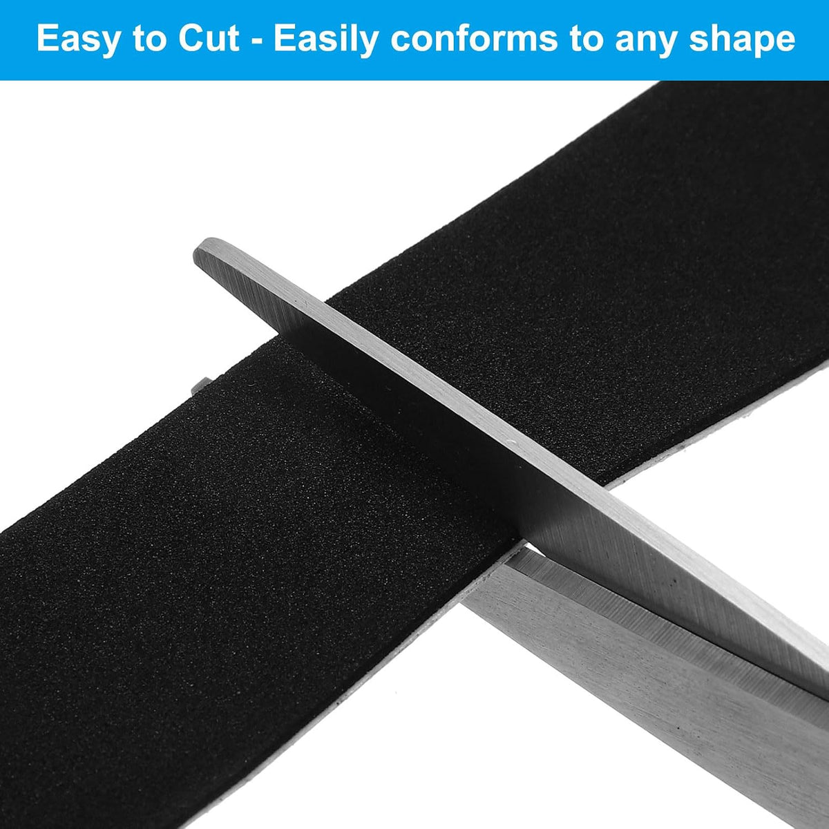 ya 26 10.21 baidi Weather Stripping Door Seal Strip, 1 Roll 1 Inch x 1/16 Inch x 32 Ft Black