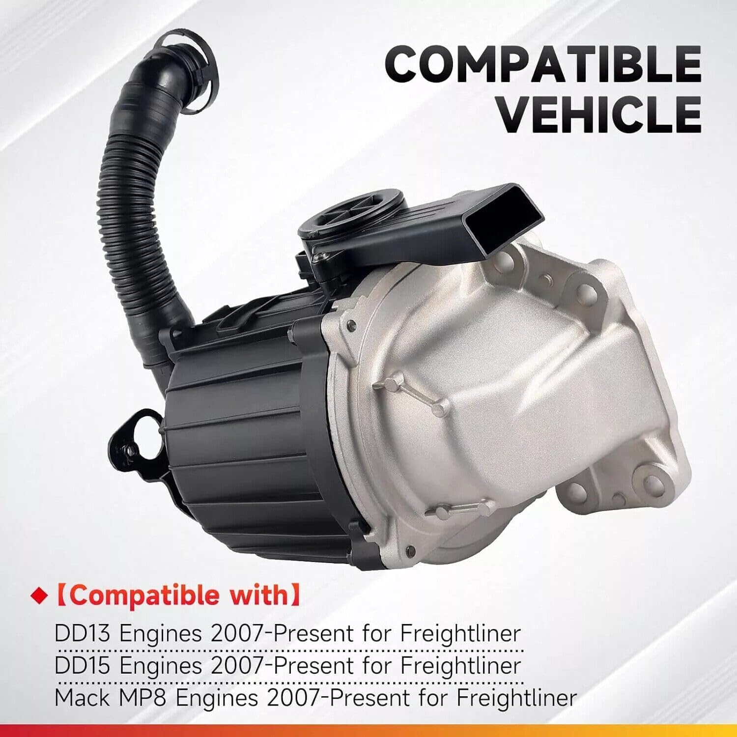 ya 8 8.24 baidi for Detroit DD13 DD15 Crankcase Breather Oil Separator EA4720108262 A4720107662