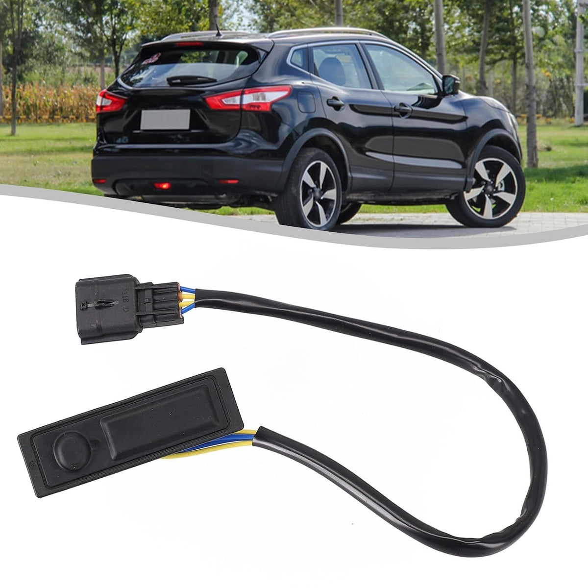 ya 23 10.7 baidi New Tailgate Boot Release Switch Button for for Nissan Qashqai Standard
