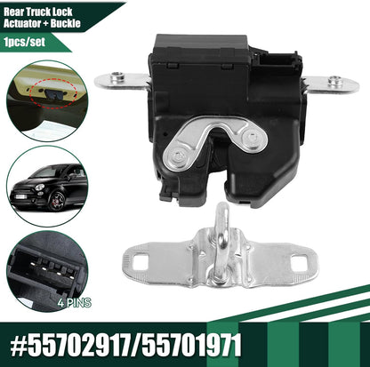 ya 11 9.14 baidiRear Tailgate Trunk Lock Actuator for Fiat Bravo 500 Grande Punto Evo 55702917