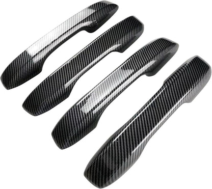 ya 10 9.16 baidi Carbon Fiber Door Handle Covers Trim for 2022-24 for Honda for Civic 11th Gen for CR-V HR-V