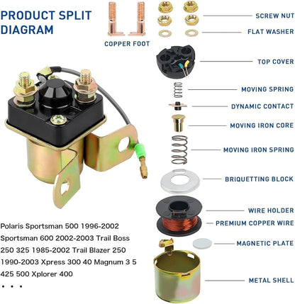 ya 23 10.7 baidi Starter Solenoid Relay for Suzuki GS400 GS750E GS550E GS1000 GS1100G GS250 GS425