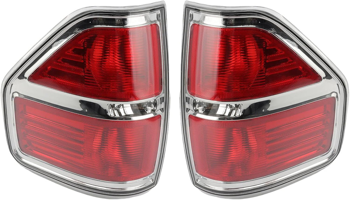 ya 9 10.24 Fit For 2009-2014 for Ford F150 F-150 Pickup Rear Tail Lights Left+Right Br