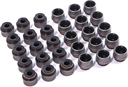 ya 6 8.24 baidi 30pcs 6mm valve stem seal kit for VW for Passat for Audi for A4 A6 for A8 2.4 2.8 3.0 30V