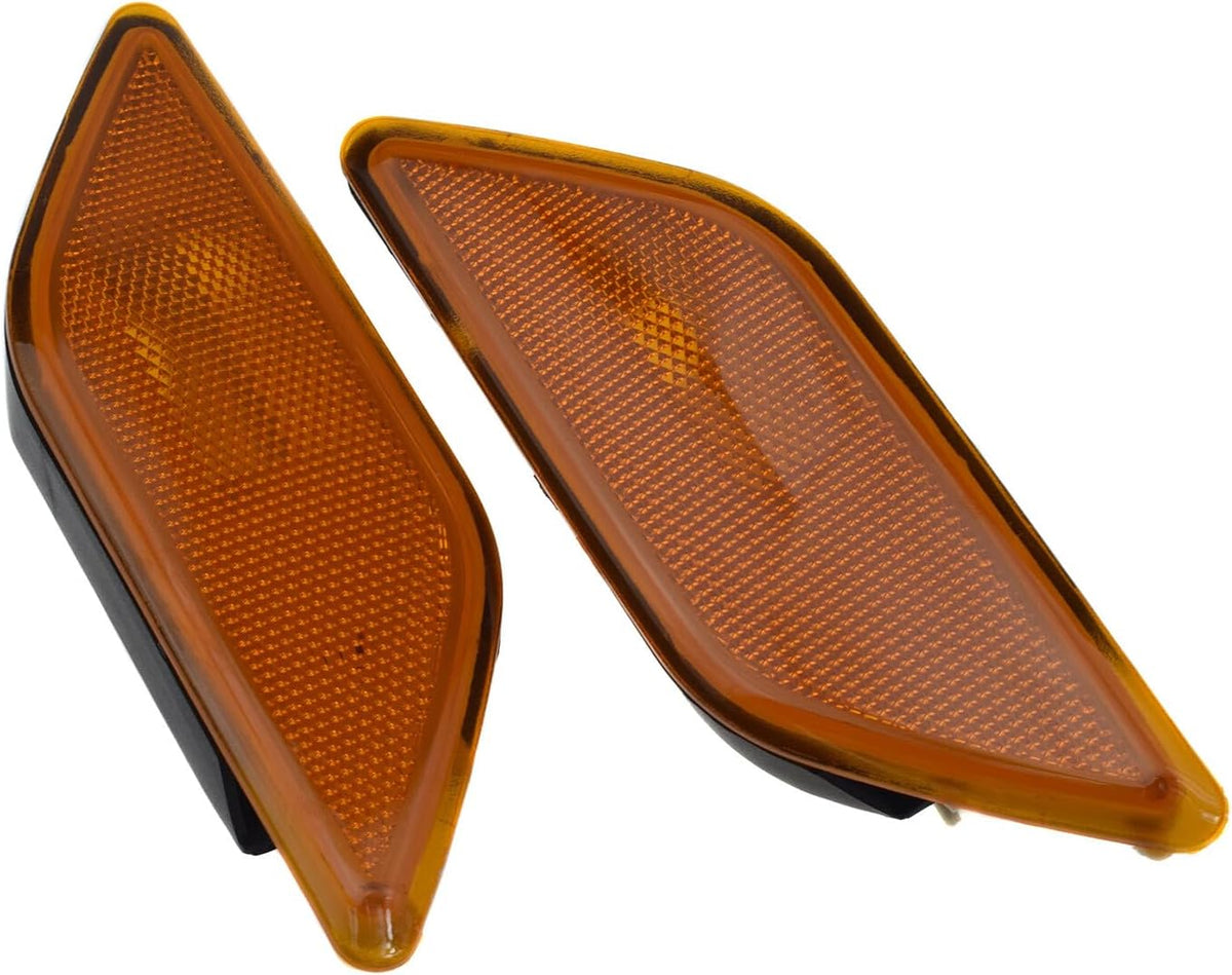 ya 4 8.14 Front Driver and Passenger Side Marker Lights for Mercedes W212 E300 E350 E63 AMG 