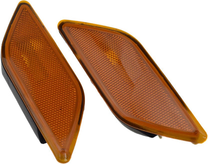 ya 4 8.14 Front Driver and Passenger Side Marker Lights for Mercedes W212 E300 E350 E63 AMG 