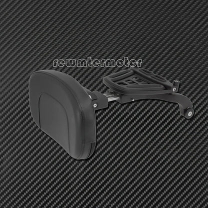 ya 6 8.24 baidi Motorcycle Multi-Purpose Driver & Passenger Backrest Fit For Sportster 2000-2022