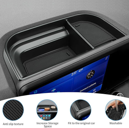 ya 5 8.10 Non slip For 2022-2024 for Ford Maverick Console Dashboard Storage Organizer Tray