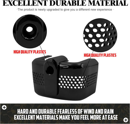 ya 5 8.24 baidi Black ABS Plastic Coil Cover for Harley Softail Breakout Street Fat Bob 18-2024