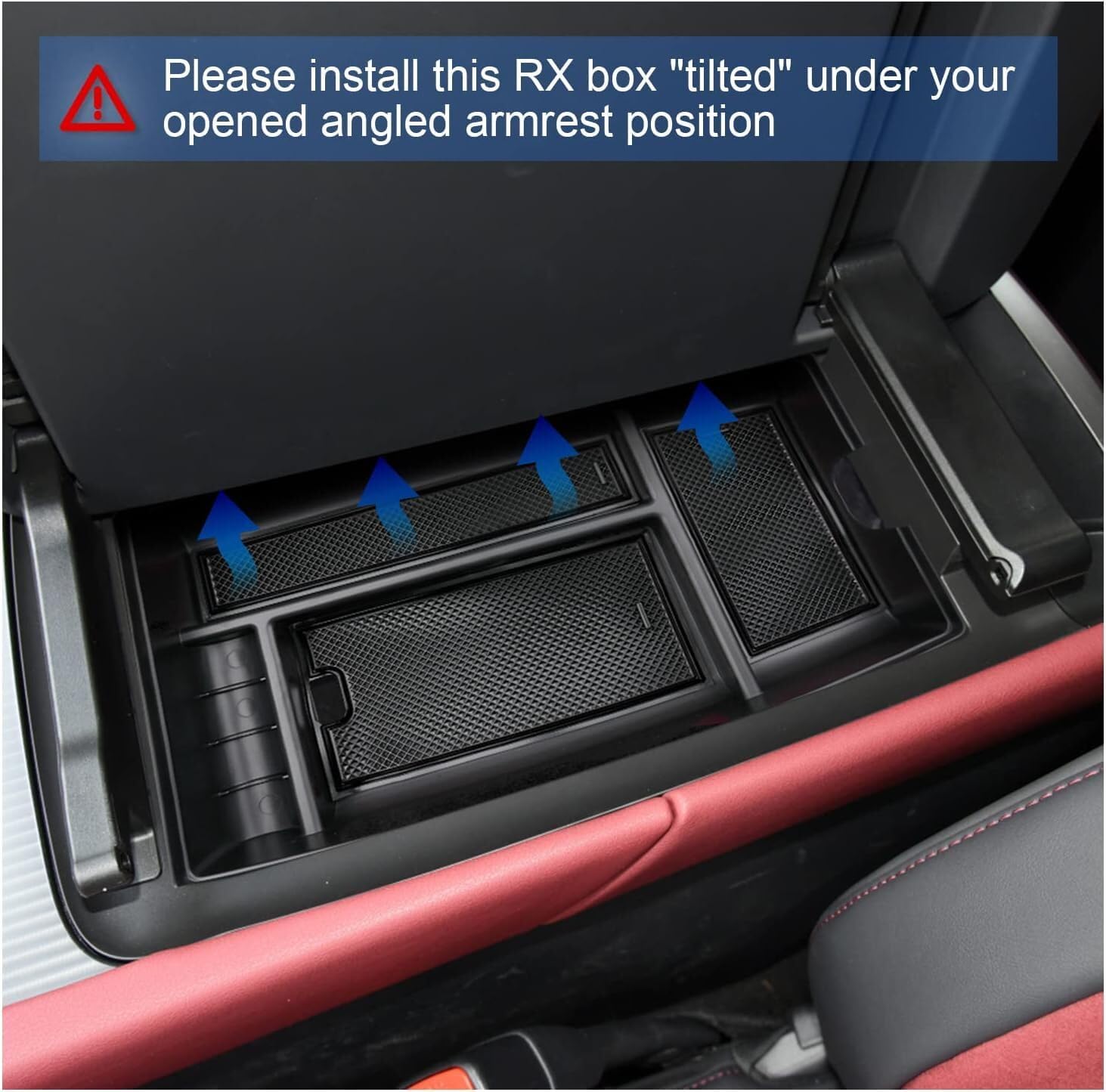 ya 8 8.24 baidi Fit 2023-2024 for Lexus RX500h F Sport Center Console Armrest Storage Box Organizers