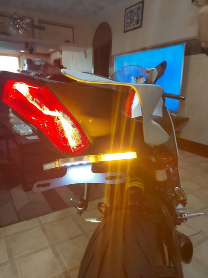 ya 13 9.15 baidi Fender Eliminator LED Turn Signal Tail Tidy License Plate for Yamaha MT-07 FZ07