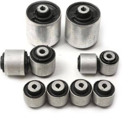 ya 4 8.14 10pcs Control Arm Bushing Kit Front Suspension for Audi A8 Q7 3.0T for VW Touareg