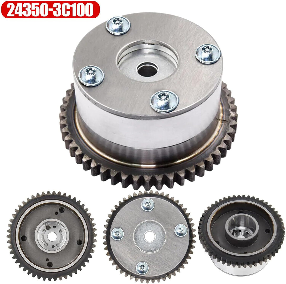 ya 10 9.16 baidi 2-Pack Camshaft Gear CVVT Suitable for Hyundai Veracruz for Genesis Azera for Kia for Sorento 3.5L 3.8L