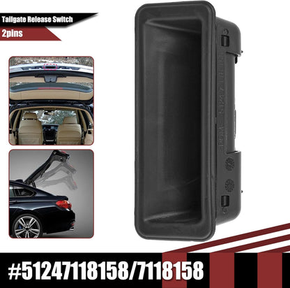 ya 4 8.10 Boot Lid Trunk Tailgate Handle for BMW E82 E88 E90 E92 E60 X1 X5 E70 51247118158