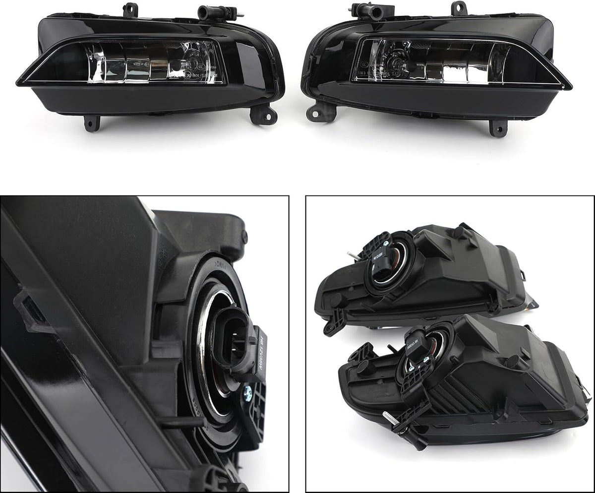 ya 10 9.16 zhengce Pair Front Bumper Halogen Fog Light Lamp for AUDI S4 A4 S-Line B8.5 2013-20