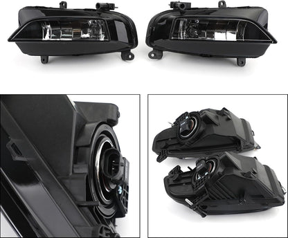 ya 10 9.16 zhengce Pair Front Bumper Halogen Fog Light Lamp for AUDI S4 A4 S-Line B8.5 2013-20