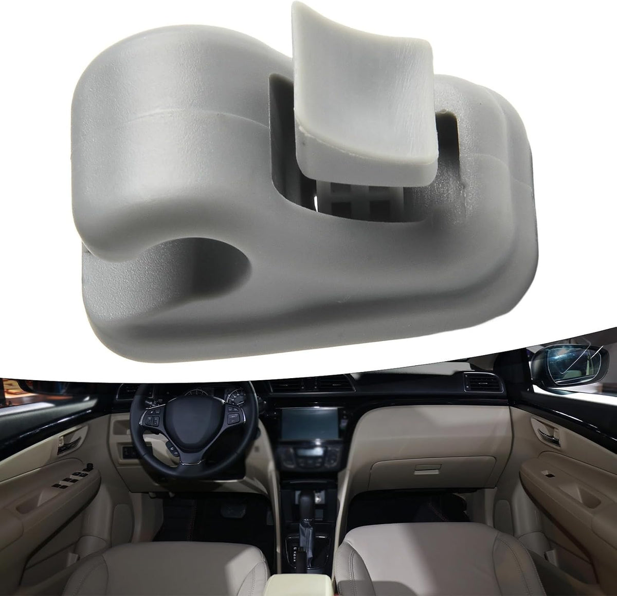 ya 23 10.7 baidi for for for Suzuki Visor Clip Vanity Mirror Buckle Compatible with SX4 for Swift Alto