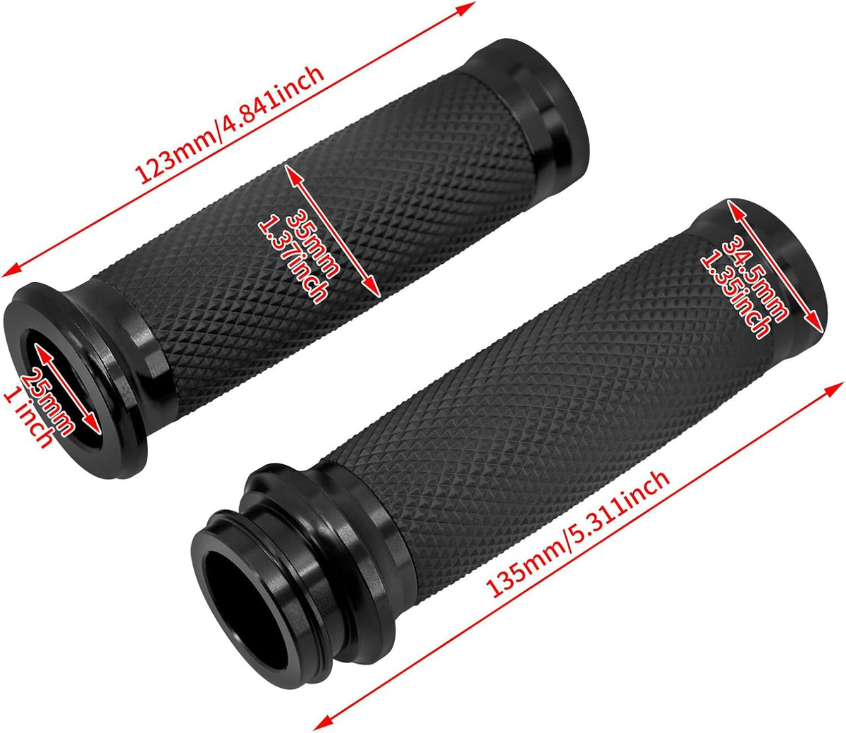 ya 11 9.14 baidi1 Electronic Throttle Handlebar Hand Grips for Harley Touring Electra Glide 08+