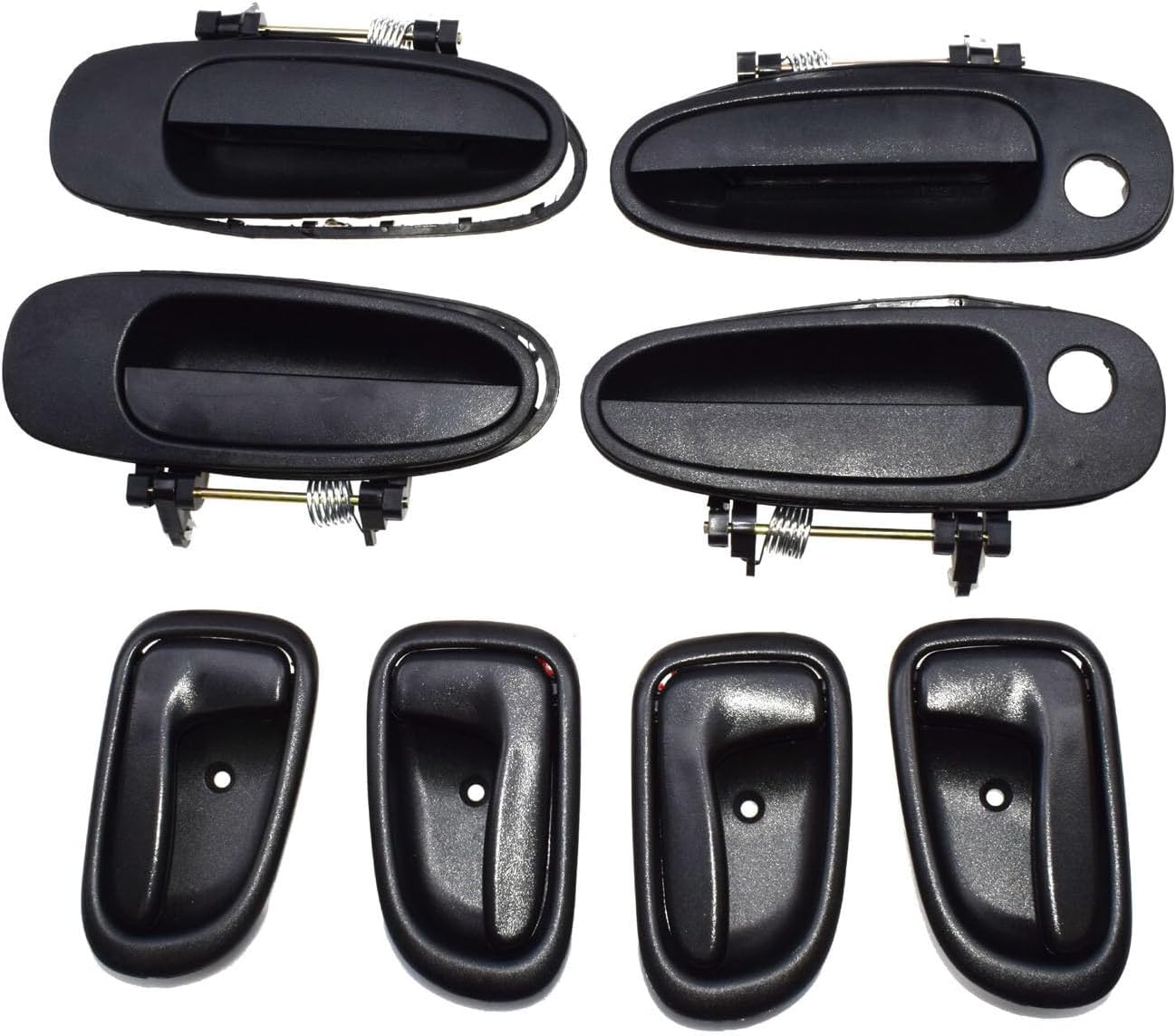 ya 2 8.15 Door Handle Black Outside Black Inside Kit Set 8 for Toyota for Corolla 6920512130