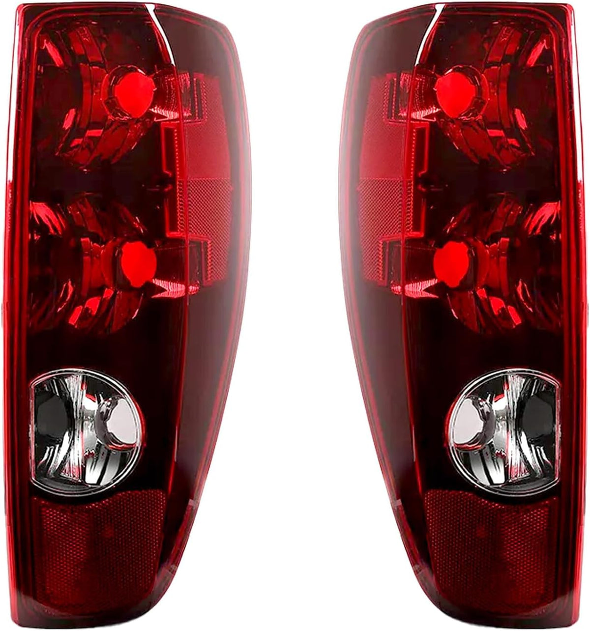 ya 10 9.16 zhengce Pair Red Clear Rear Brake Tail Lights Fit For 04-12 for Chevy Colorado/for
