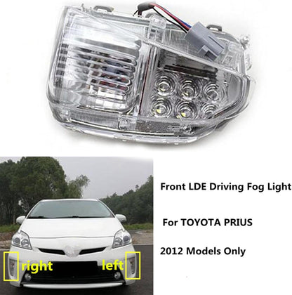 ya 3 8.24 baidi 2Pcs Car Side Bumper LED Turnning Light Fog Lamp Assembly For 12-15 for Toyota Prius