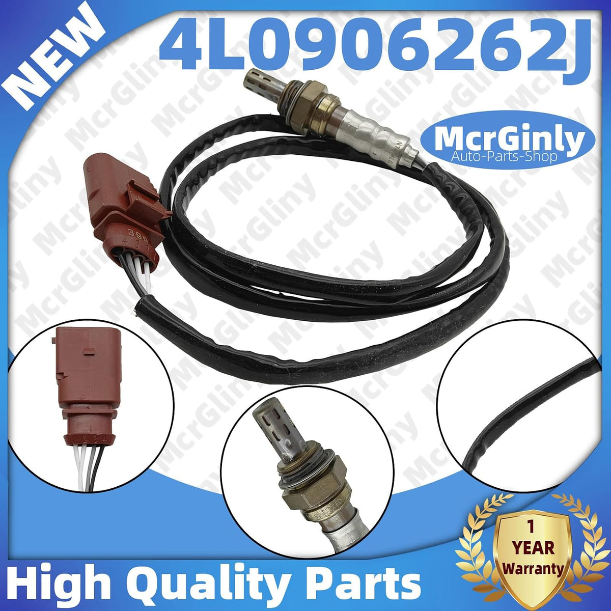 ya 9 10.24 3.0T Front Upstream Oxygen Sensor 4L0906262J for Audi Q7 2010-2015 CJTB CJTC