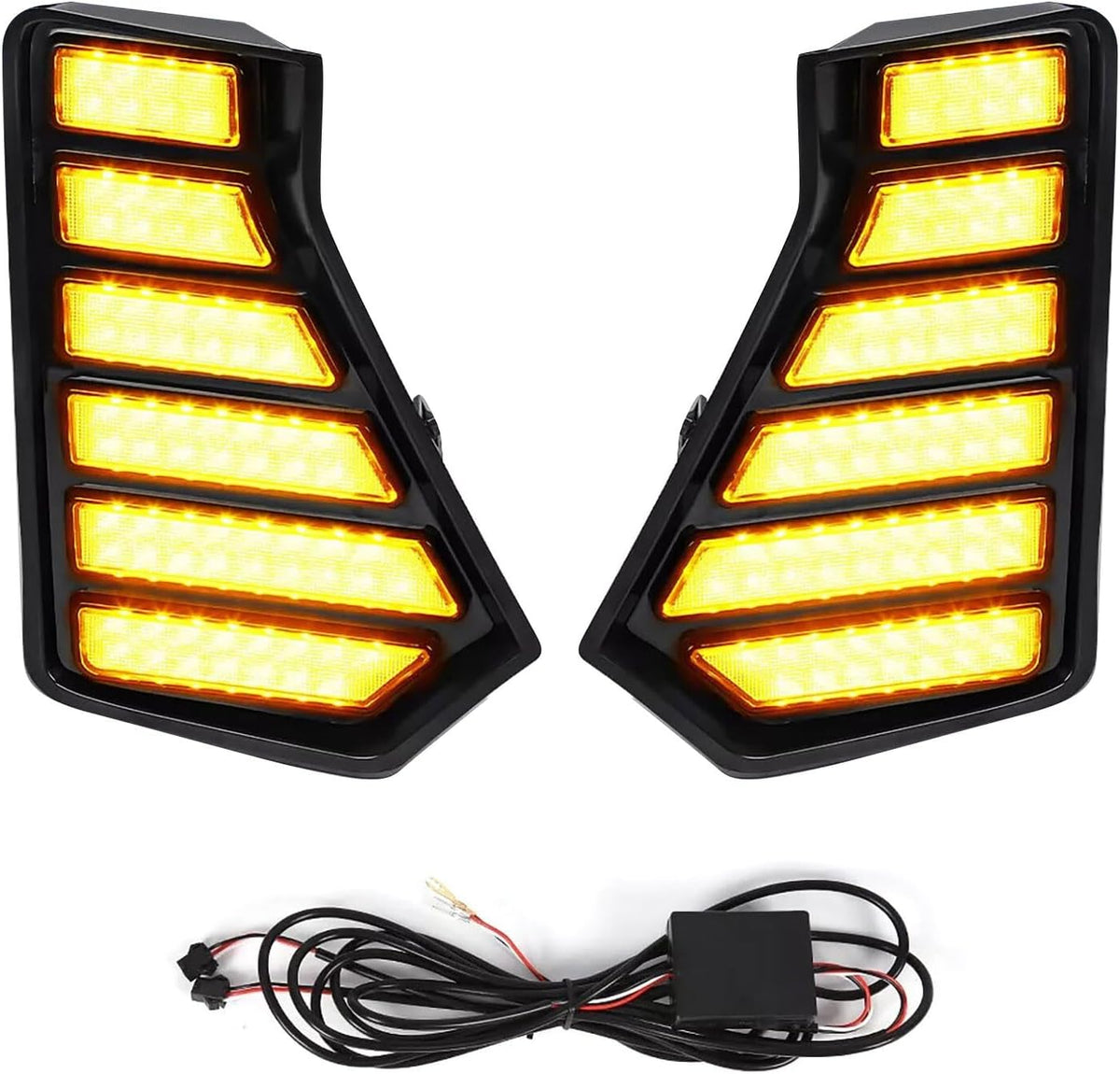 ya 9 10.24 Front LED Fog Light Daytime Running Lamp Accessories for Toyota Tacoma 2024-25