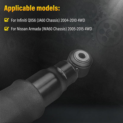 ya 12 10.8 baidi 2X Fit for Infiniti QX56 JA60 for Nissan Armada WA60 Rear Air Suspension Shock Struts
