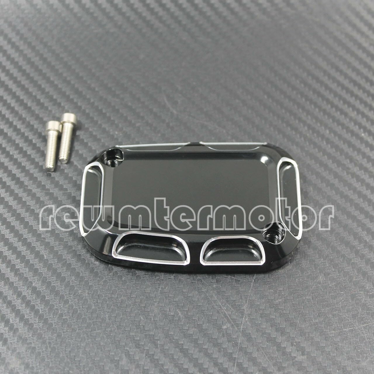 ya 6 8.24 baidi Left Black Brake Master Front Cylinder Cover Fit for Harley Touring CVO VRSCD