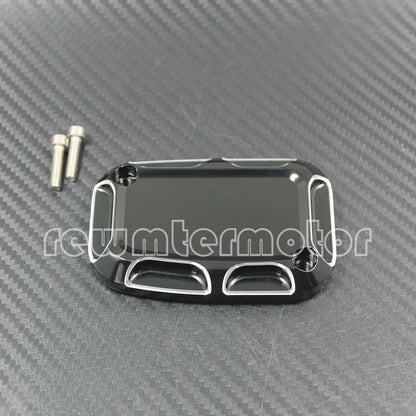 ya 6 8.24 baidi Left Black Brake Master Front Cylinder Cover Fit for Harley Touring CVO VRSCD