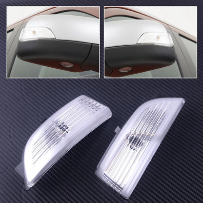 ya 4 8.10 2 Pack Wing Mirror Light Cover Lens Fits for Ford Everest Ranger 