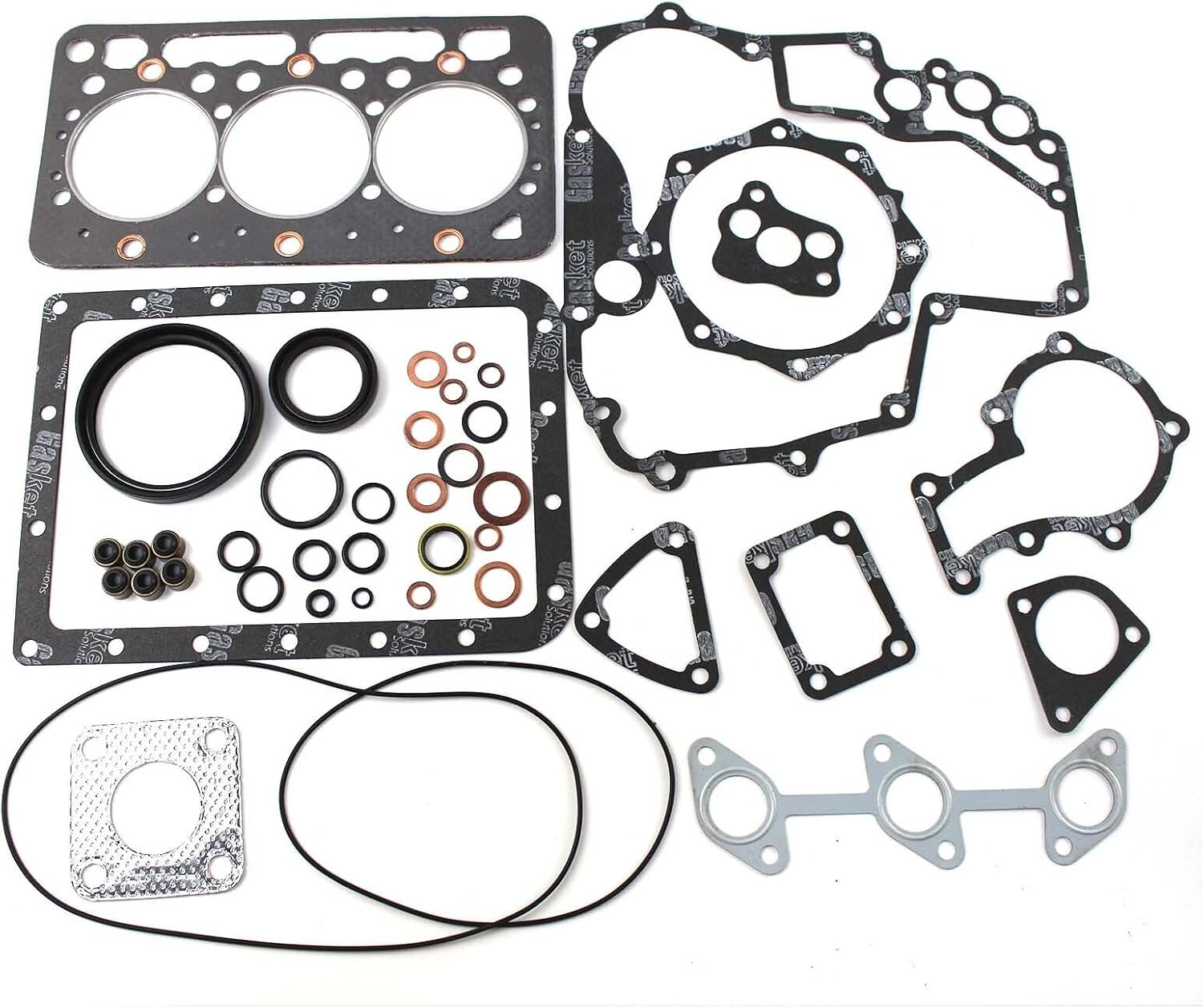 ya 2 8.15 Full Overhaul Gasket Kit for Kubota Engine D782 D782-BH D722 Bobcat 320 322