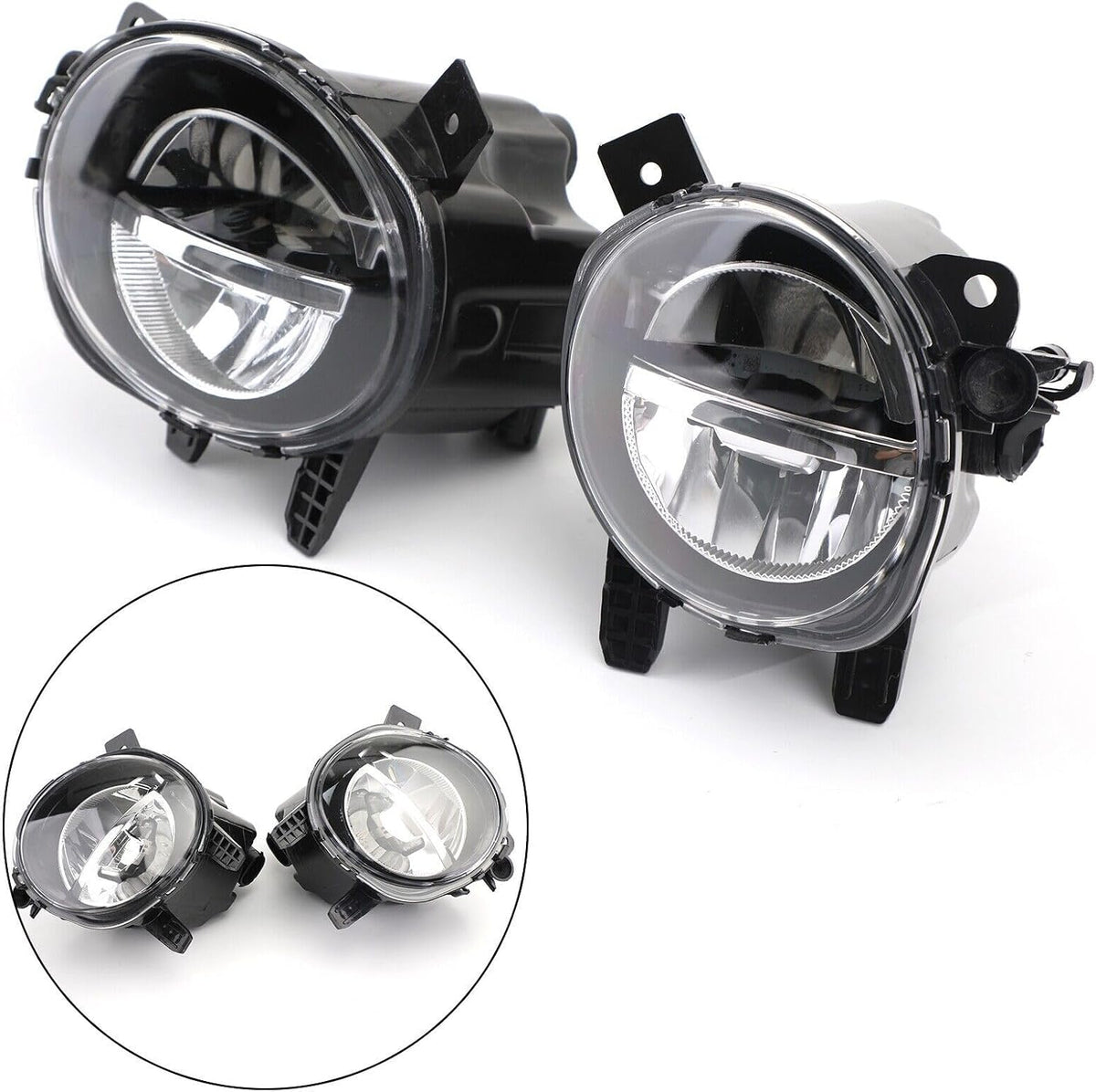 ya 10 9.16 zhengce Pair LED Fog Lamp Light Fits 3 F30 F35 2012-2018 63177315559 560