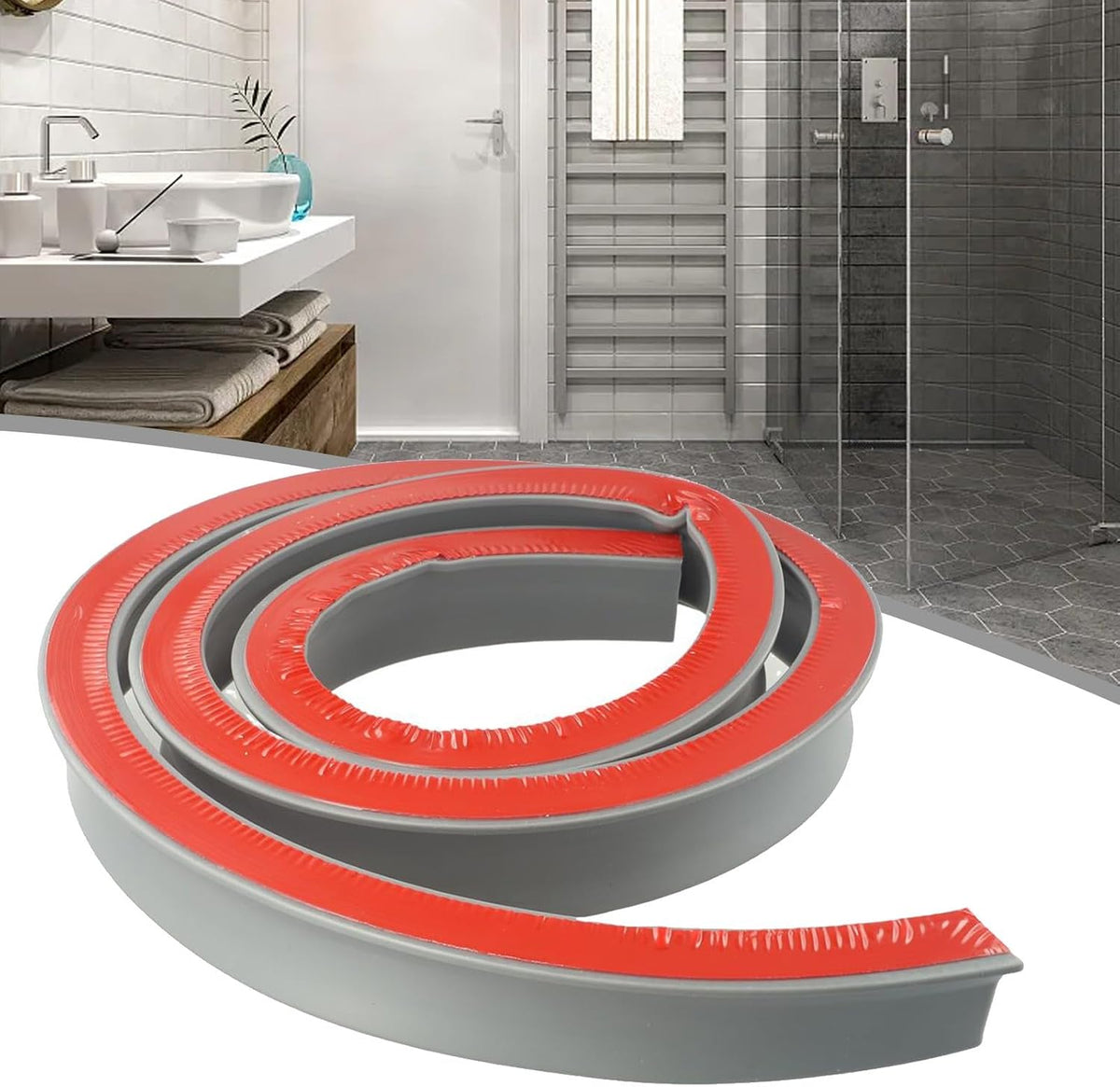 ya 14 9.20 baidi Waterproof Rubber Shower Barrier Strip Keeps Water Contained 50 300cm Length-3