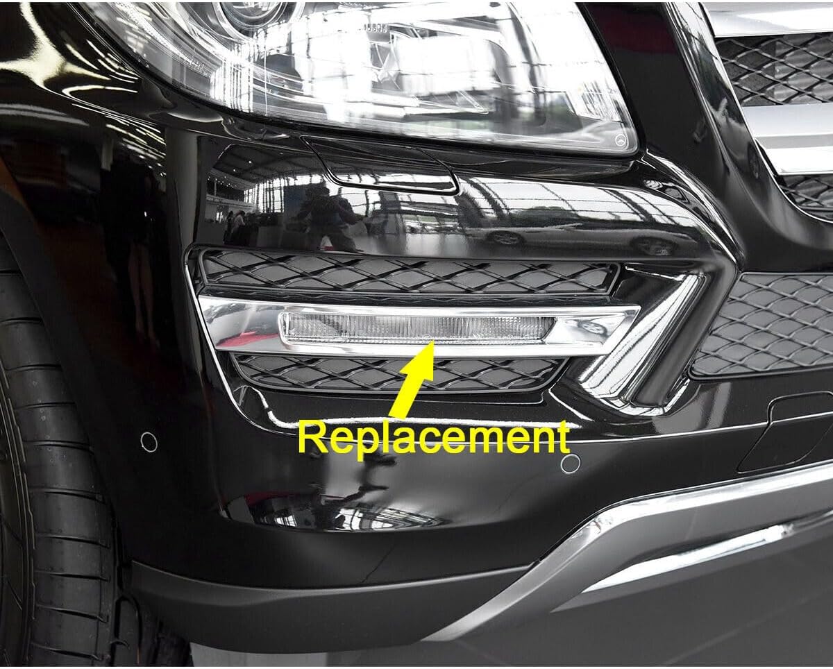 ya 4 8.24 baidi Right daytime running light right hand fog light fits 2013-15 Mercedes W166 ML GL X204 GLK