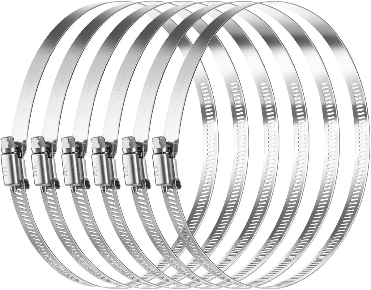 ya 11 9.14 baidi6-inch adjustable pipe clamp hose clamp pipe clamp trachea clamp worm drive-