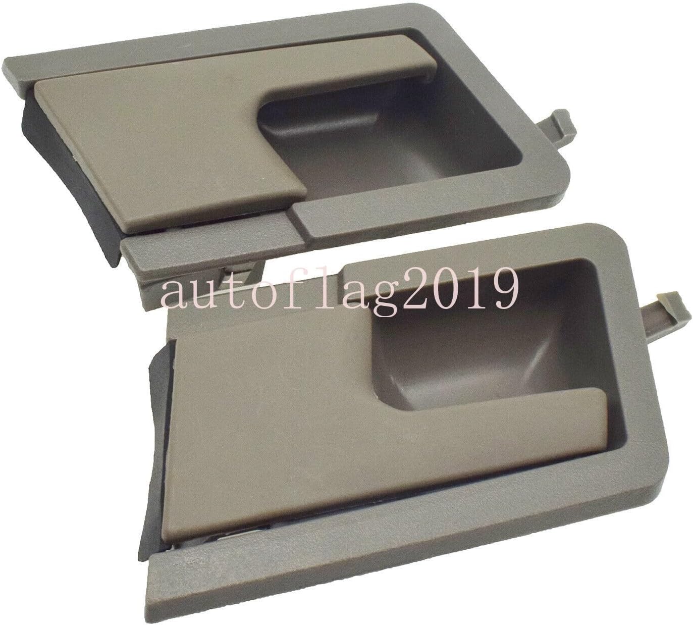 ya 4 8.24 baidi Brown Gray Front Left and Right Inner Door Handle Pair for VW Eurovan 1992-03