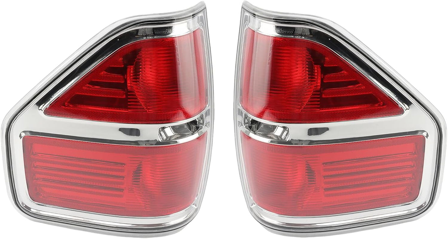 ya 4 8.10 2PCS Fit For 2009-2014 for Ford F150 F-150 Pickup Tail Lights Left+Right BL3Z13405B