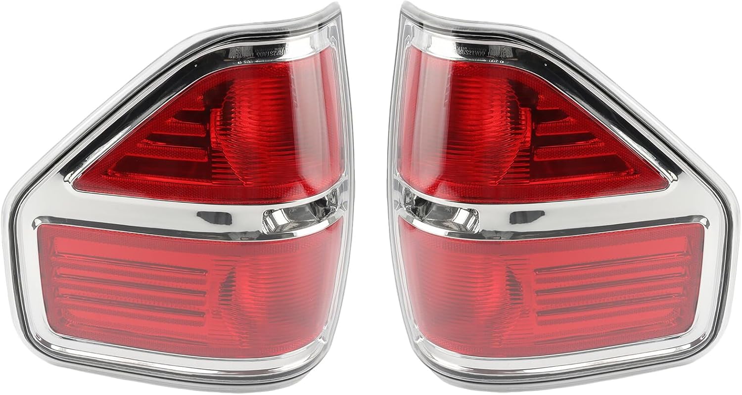 ya 4 8.10 2PCS Fit For 2009-2014 for Ford F150 F-150 Pickup Tail Lights Left+Right BL3Z13405B