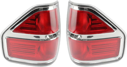 ya 4 8.10 2PCS Fit For 2009-2014 for Ford F150 F-150 Pickup Tail Lights Left+Right BL3Z13405B