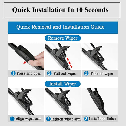 ya 6 8.24 baidi Windshield Wiper Blades for Suzuki Jimny JB64W JB74 Front Windscreen Wiper 2PACK