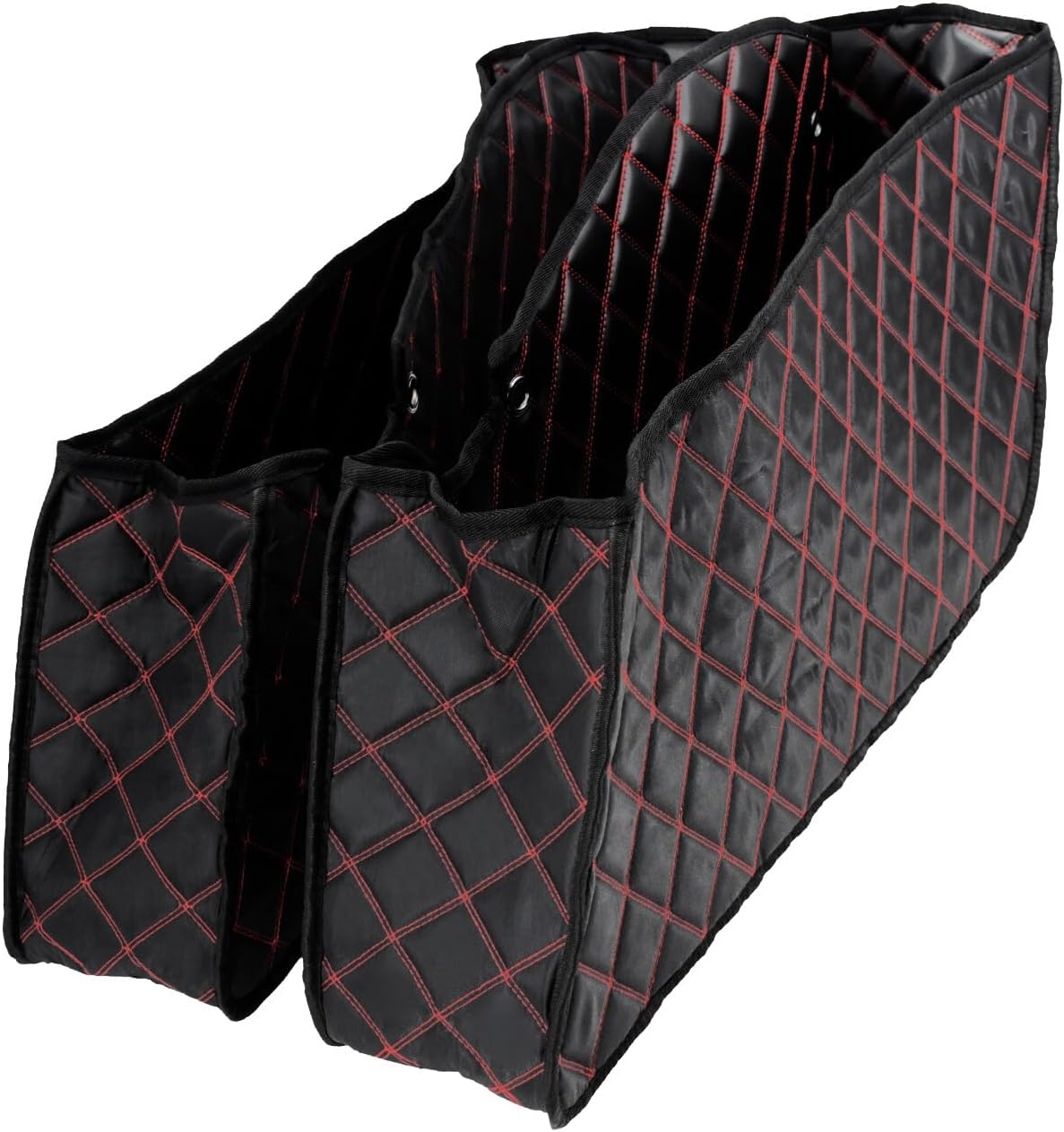 ya 11 9.14 baidiSaddlebag Stretched Bag Inserts Red Liners for Harley Road Electra Glide 14-2023