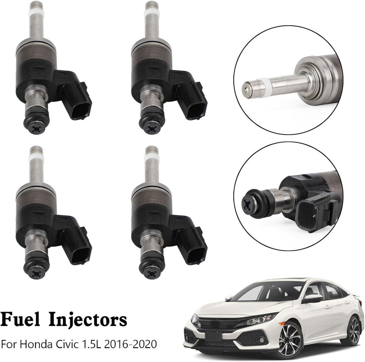 ya 14 9.20 zhengce 4PCS Fuel Injectors 16010-59B-315 for Honda for Civic 1.5L 2016-2020 16010-1