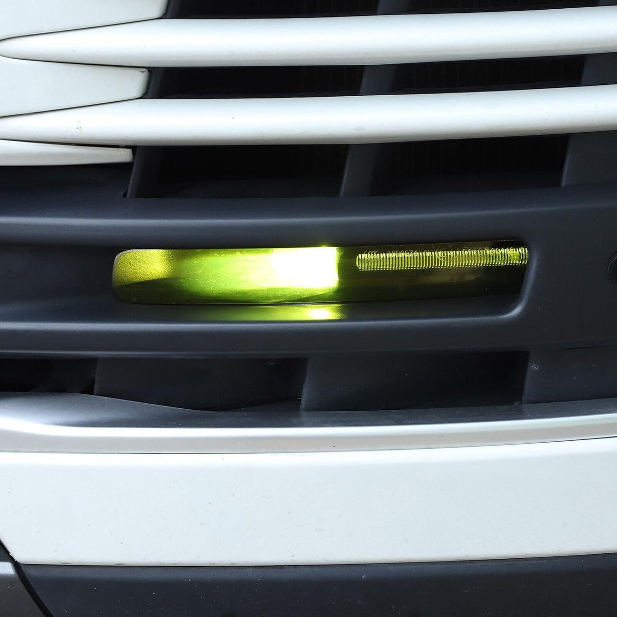 ya 4 8.10 Yellow fog light JDM front cover with vinyl color tone pre cut suitable for Range Rover Vogue 18+