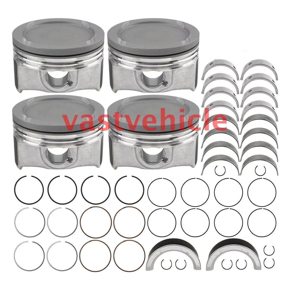 ya 4 8.8.2 Main Bearing Rod Bearing Piston Ring Kit for 11-15 for Buick for Chevy for Cruze Encore 1.4L