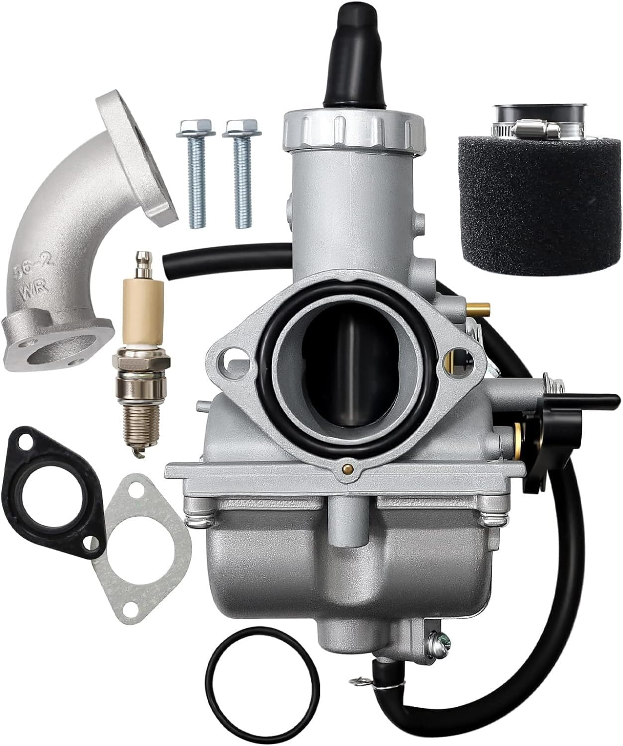 ya 2 8.15 VM26 30mm Carb PZ30Carburetor&Air Filter forHawk Go-kart Taotao SunL JCL JetMoto