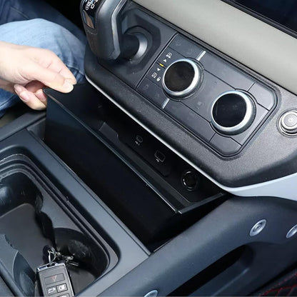ya 5 8.10 Car Armrest Central Control Storage Box for Land Rover Defender 90 110 2020-2024