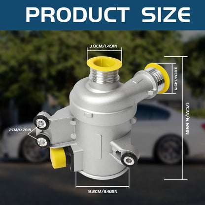 ya 10 9.16 baidi New Electric Water Pump for BMW 335i 535i 640i 740i X3 X4 X5 X6 11518625098