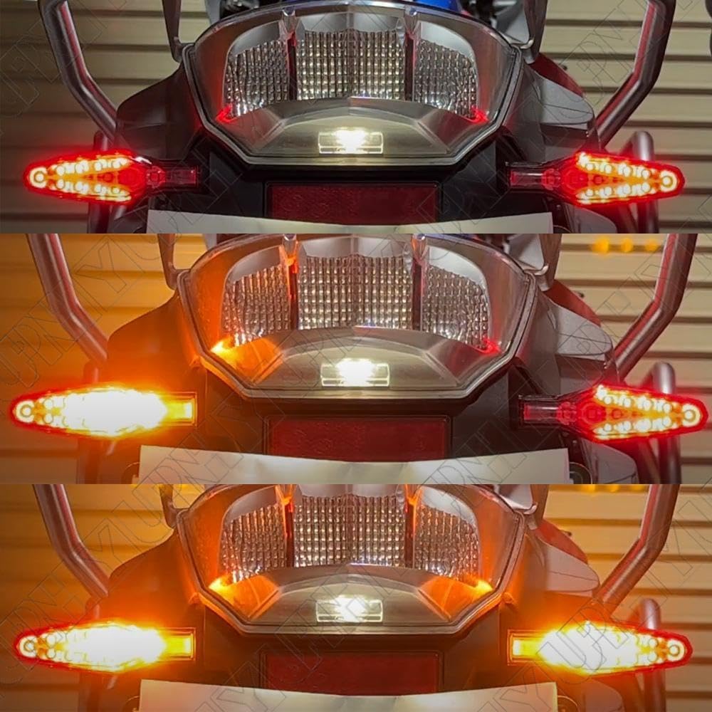 ya 6 8.24 baidi Pair Turn Signal Rear Brake Tail Light for BMW R1250GS S1000XR S1000RR 2019-2025