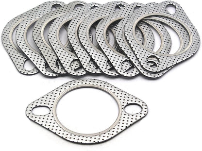 ya 4 8.14 10PCS Pipe To Muffler Gasket 3 CATBACK for Subaru for Impreza WRX STI GT